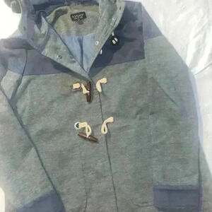 Topshop lightweight/ lined toggle jacket